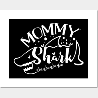 Mommy Shark Posters and Art